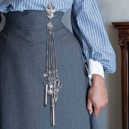 Victorian Needlework Tools Set