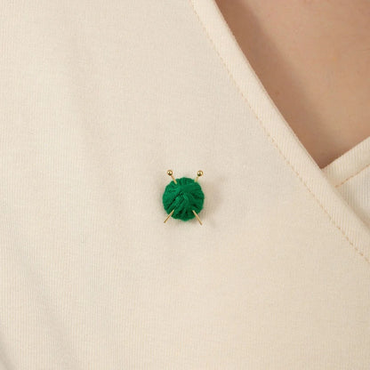 Tiny Yarn Balls Earrings