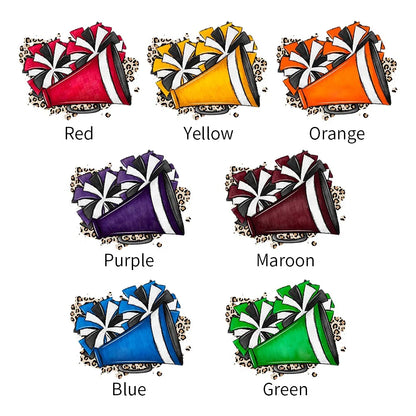 Personalized Cheerleading Cosmetic Bag with Name