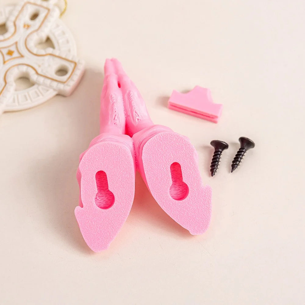 3D Printed Prayer Hands Wall Mount Holder