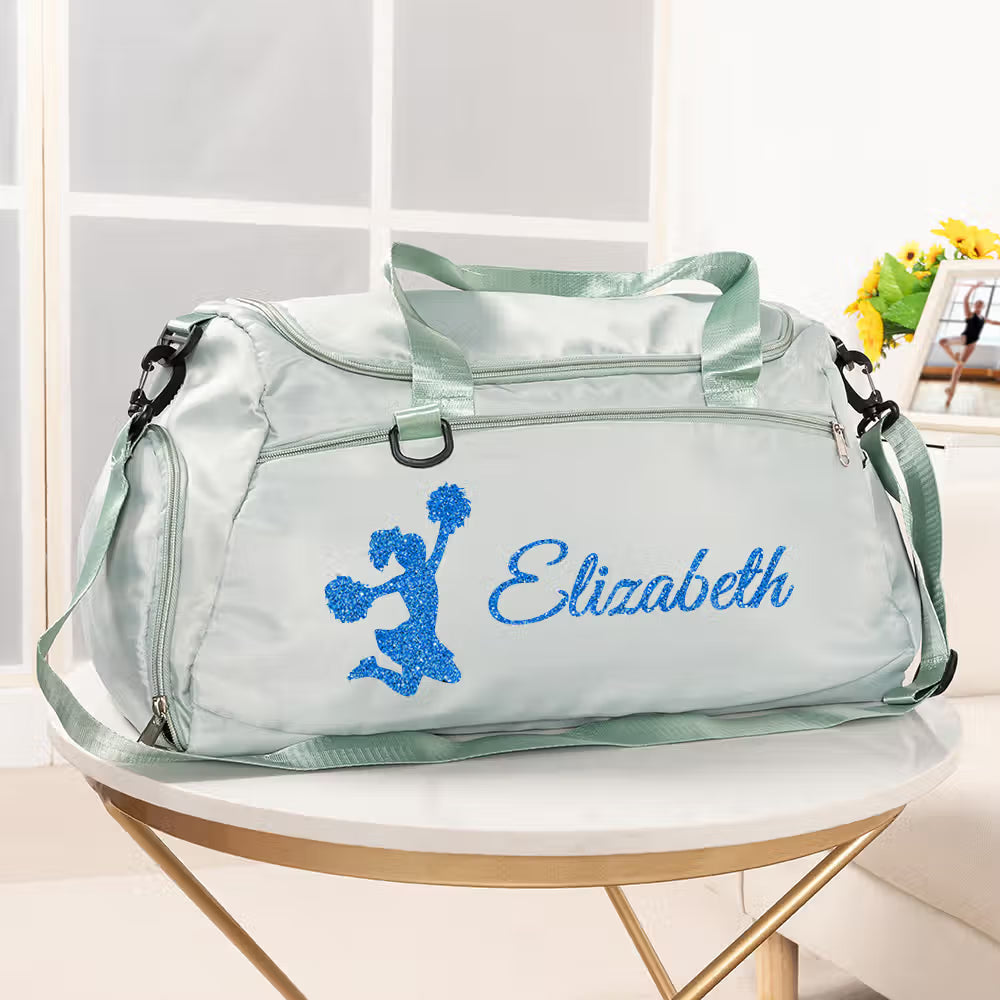 Personalized Cheerleading Duffle Bag