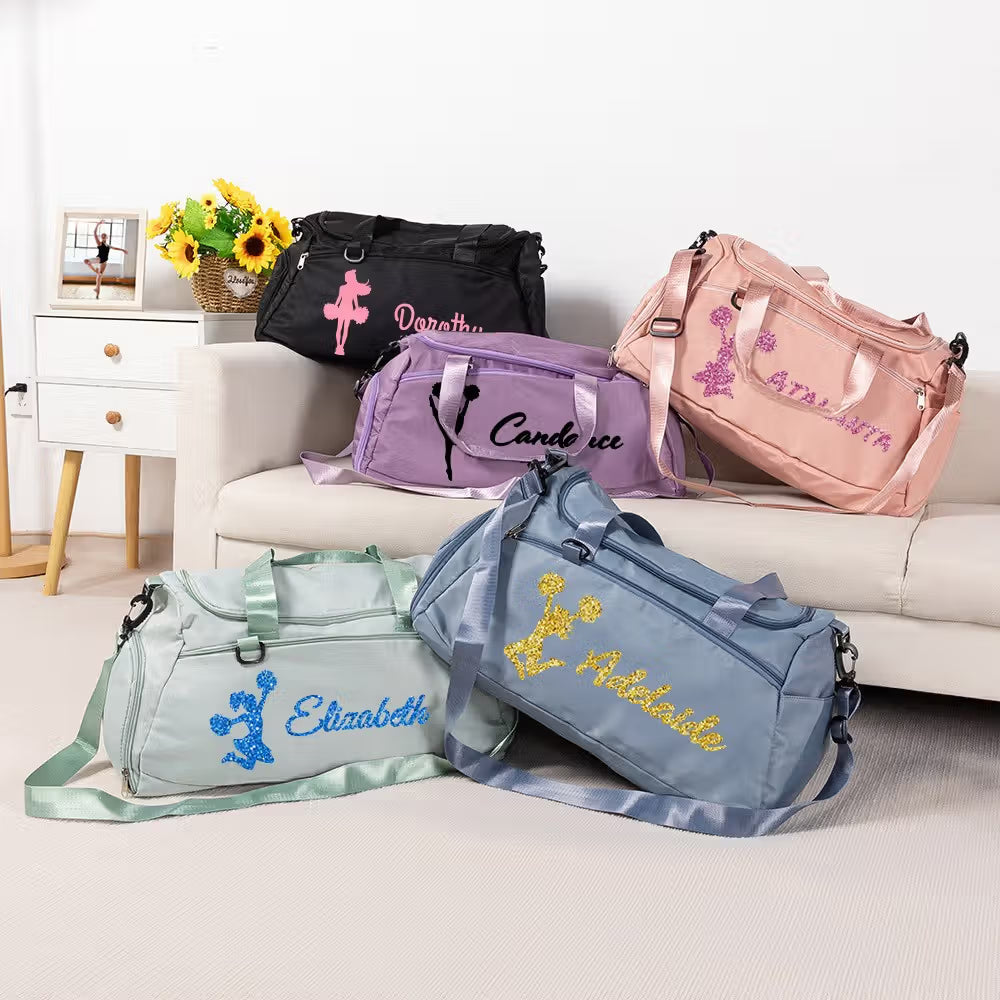 Personalized Cheerleading Duffle Bag