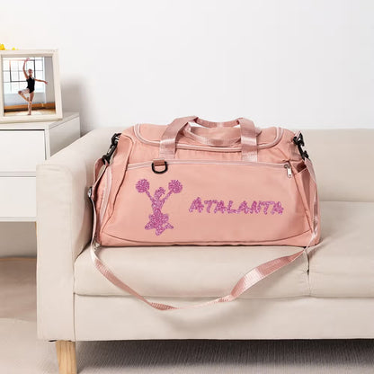 Personalized Cheerleading Duffle Bag