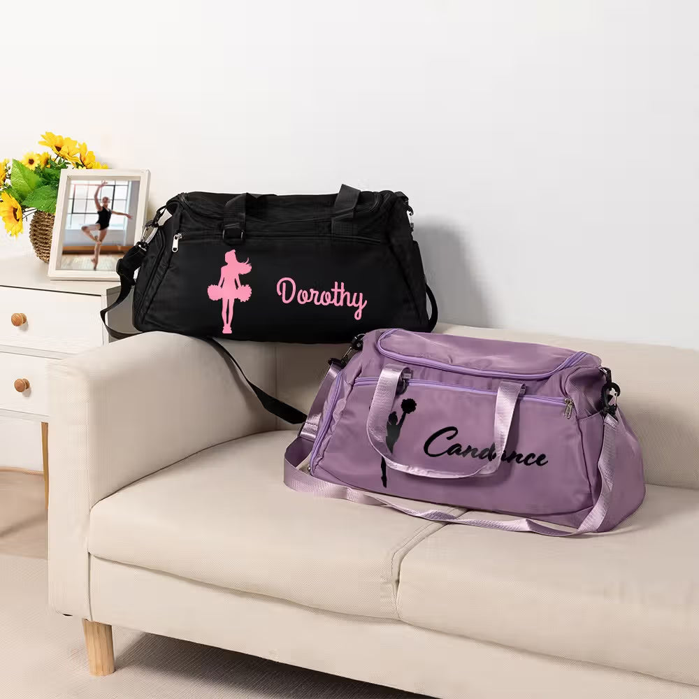 Personalized Cheerleading Duffle Bag
