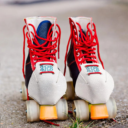 Customized Text Roller Skate Toe Caps