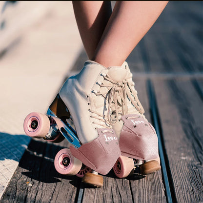 Customized Text Roller Skate Toe Caps