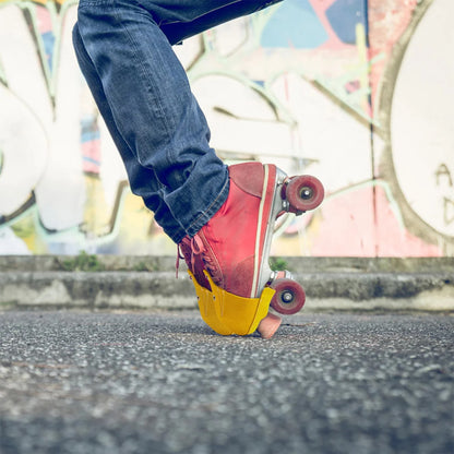 Customized Text Roller Skate Toe Caps