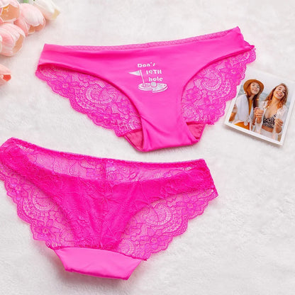 19th Hole Golf Lace Underwear Thongs