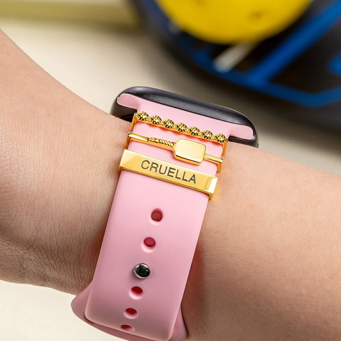 Personalized Pickleball Watch Band Charms