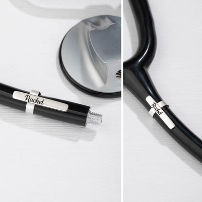 Custom Cross Stethoscope Name Tag