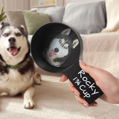 Pet Portrait and Name Food Measuring Cup