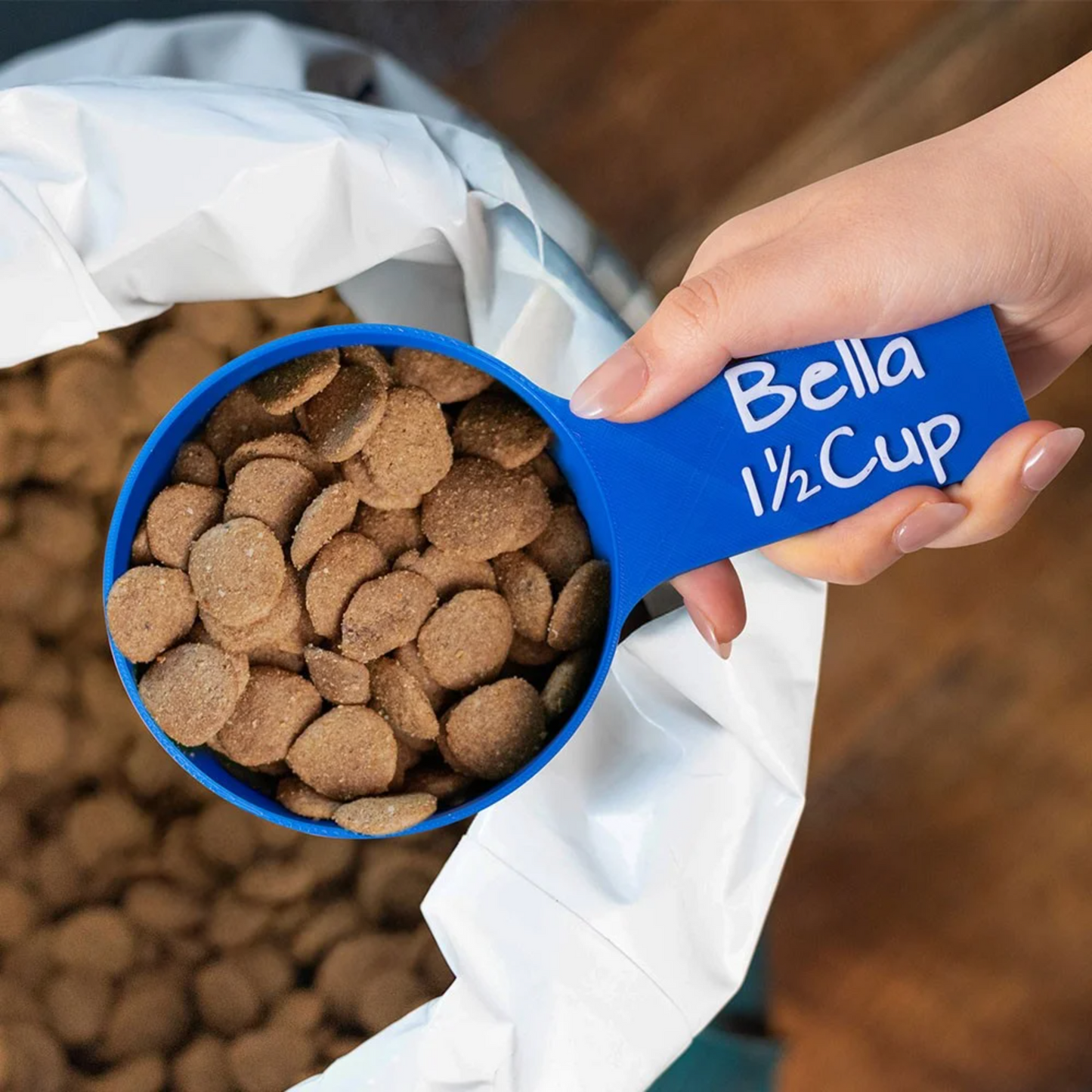 Pet Portrait and Name Food Measuring Cup