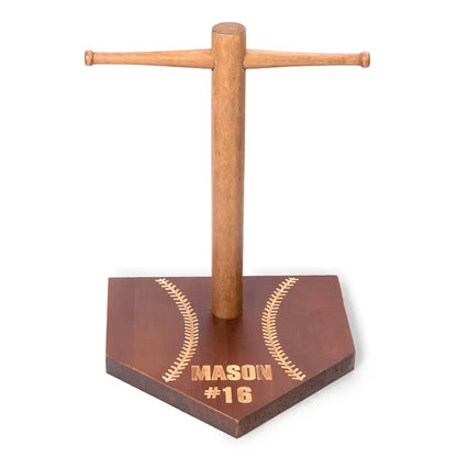 Custom Engraved Baseball & Softball Drip Necklace