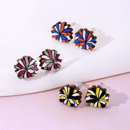 Custom Cheerleading Stud Earrings