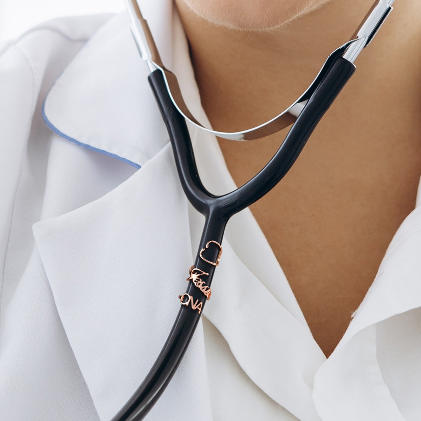 Personalized Stethoscope Tag with Name & Title