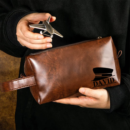 Personalized Aviation Dopp Kit with Name, photo 1