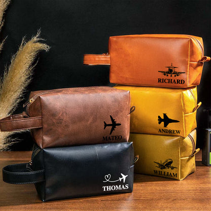 Personalized Aviation Dopp Kit with Name, photo 3