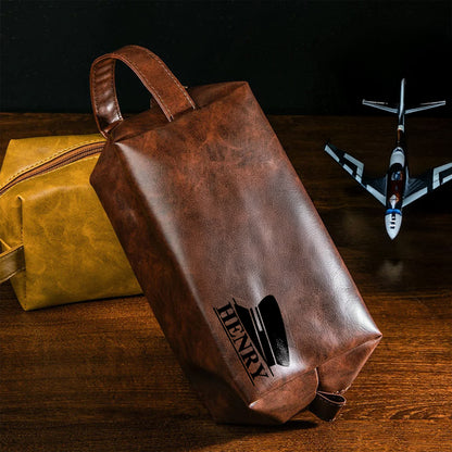 Personalized Aviation Dopp Kit with Name, photo 6