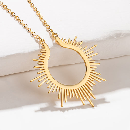 Sunshine Ring Holder Necklace