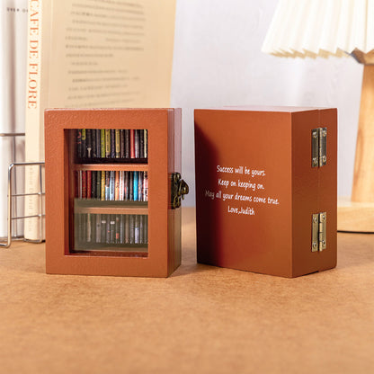Personalized Miniature Anxiety Bookshelf