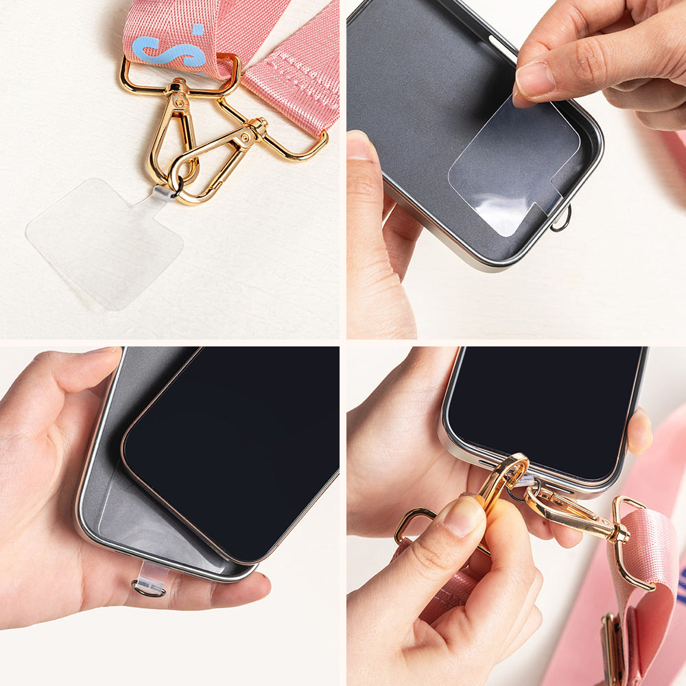 Personalized Colorful Crossbody Strap with Name