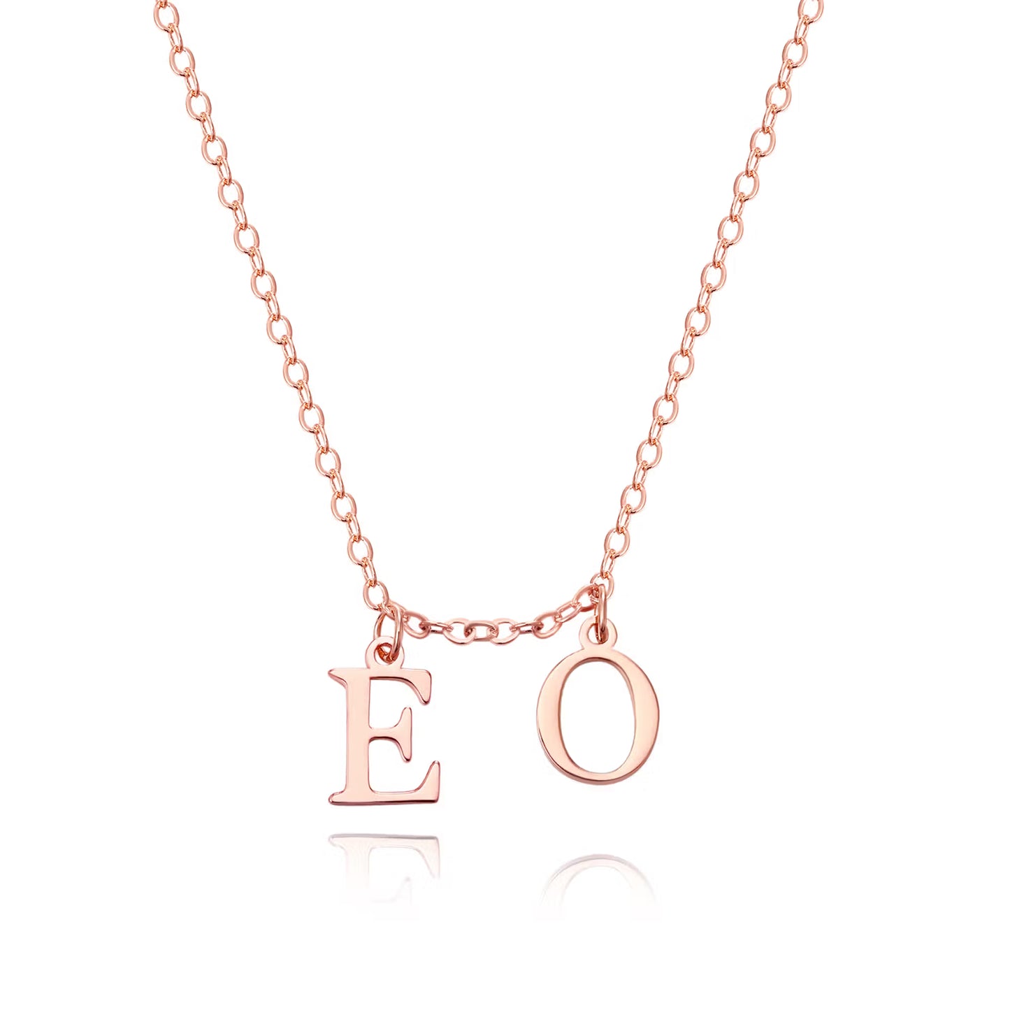 Personalized Sorority Necklace Greek Letters Pendant