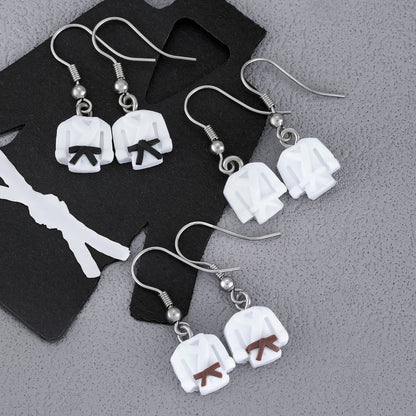 Personalized Martial Art Stud/Dangle Earrings