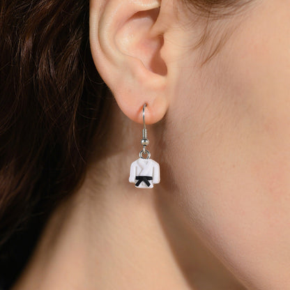 Personalized Martial Art Stud/Dangle Earrings