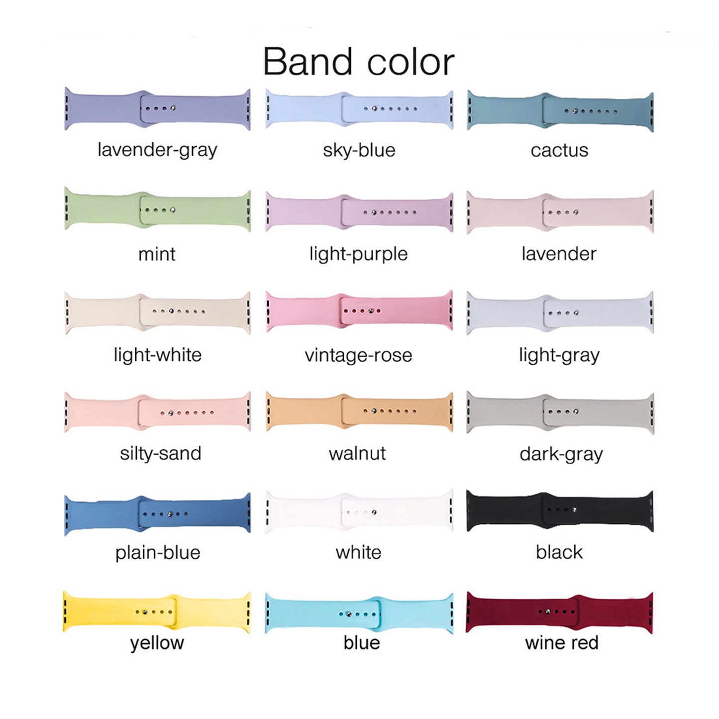 Personalized Enamel Bubble Letter Watch Band Charm