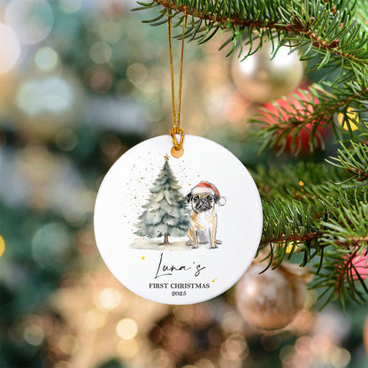Dog's first Christmas ornament photo 7