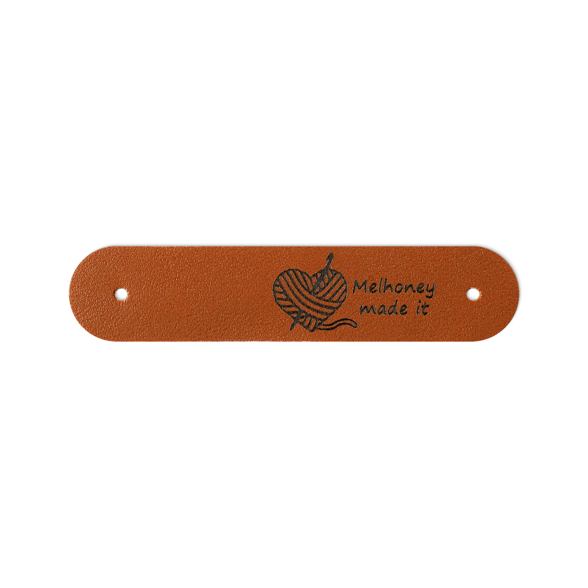 Personalized Leather Knitting Labels with Name, photo 15