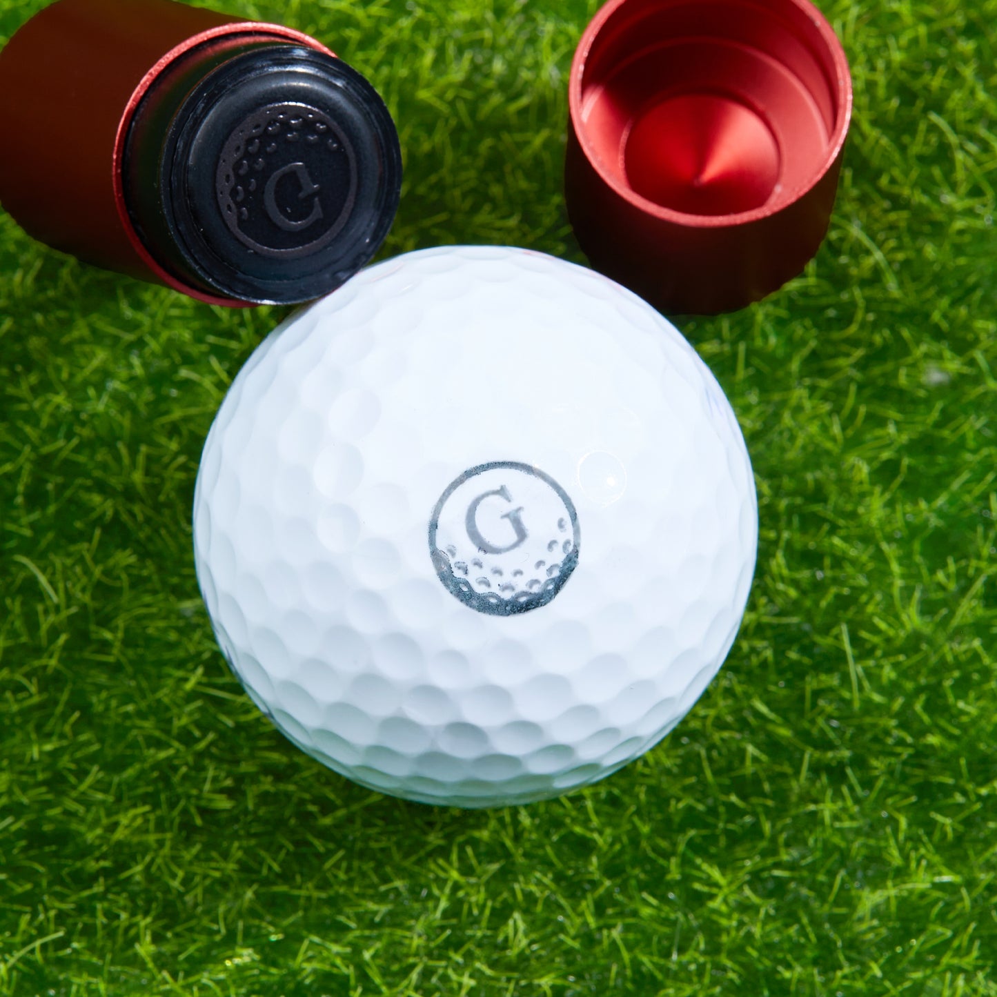 Personalized Golf Ball Stamp with Box