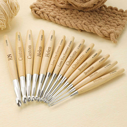 Personalized Crochet Hook Set with Name, photo 3