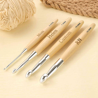 Personalized Crochet Hook Set with Name, photo 5