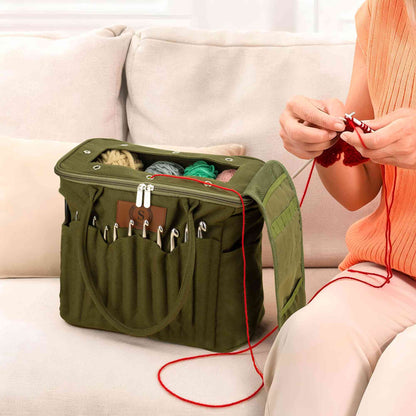 Personalized Knitting Bag with Name