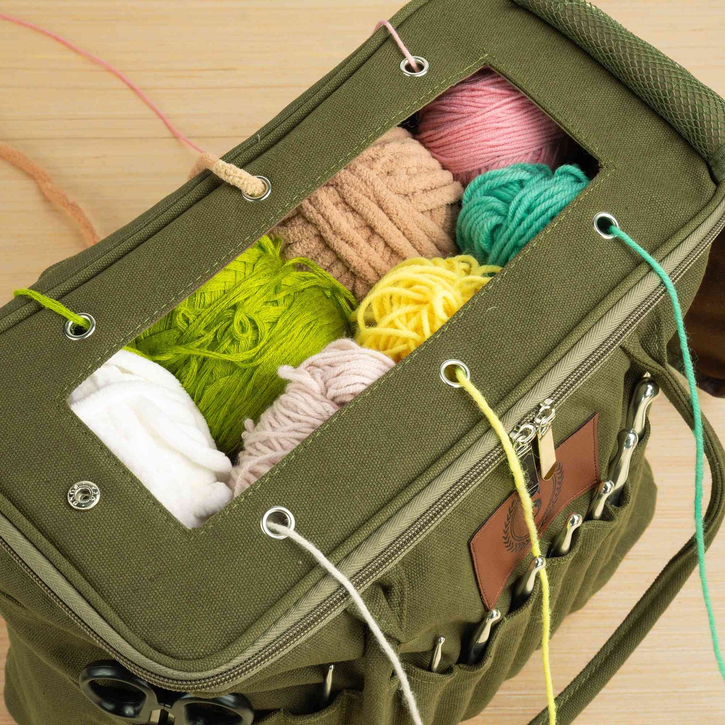 Personalized Knitting Bag with Name