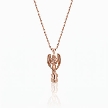guardian angel urn necklace for ashes