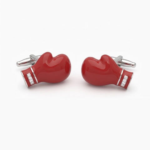 Red Boxing Glove Cufflinks
