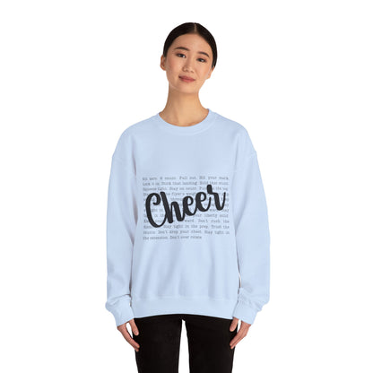 Cheer Motivation Sweatshirt and T-Shirt