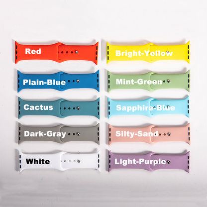 Personalized Medical Alert Apple Watch Band with Sign