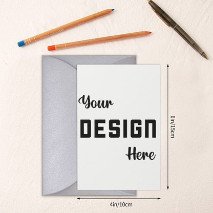 Customized Card with Pictures and Envelope