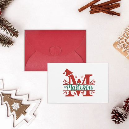 Customized Card with Pictures and Envelope