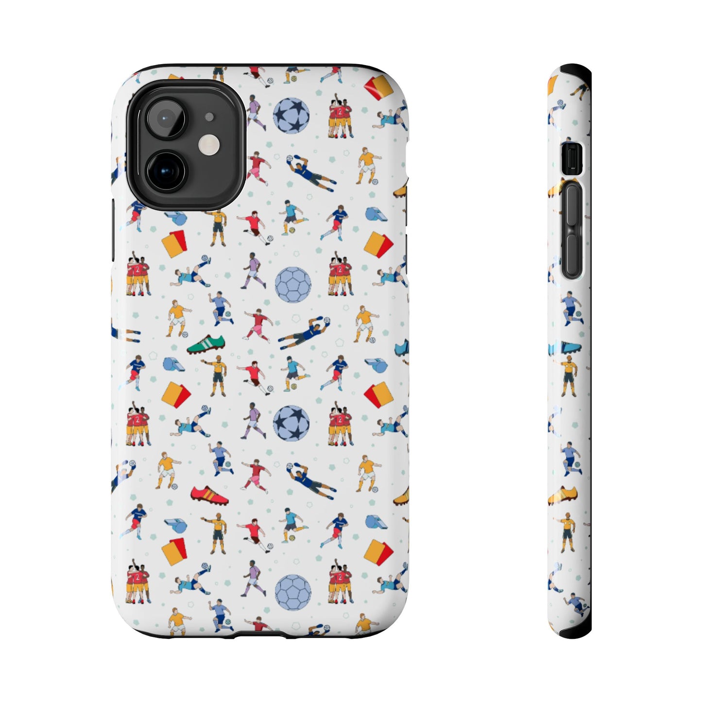 Football Soocer Themed Print Phone Case