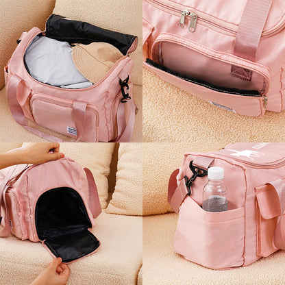 Custom Horse Riding Travel Duffle Bag with Name