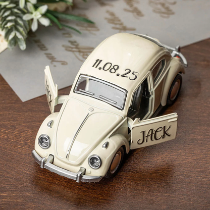 Custom Mini Beetle Wedding Toy Car