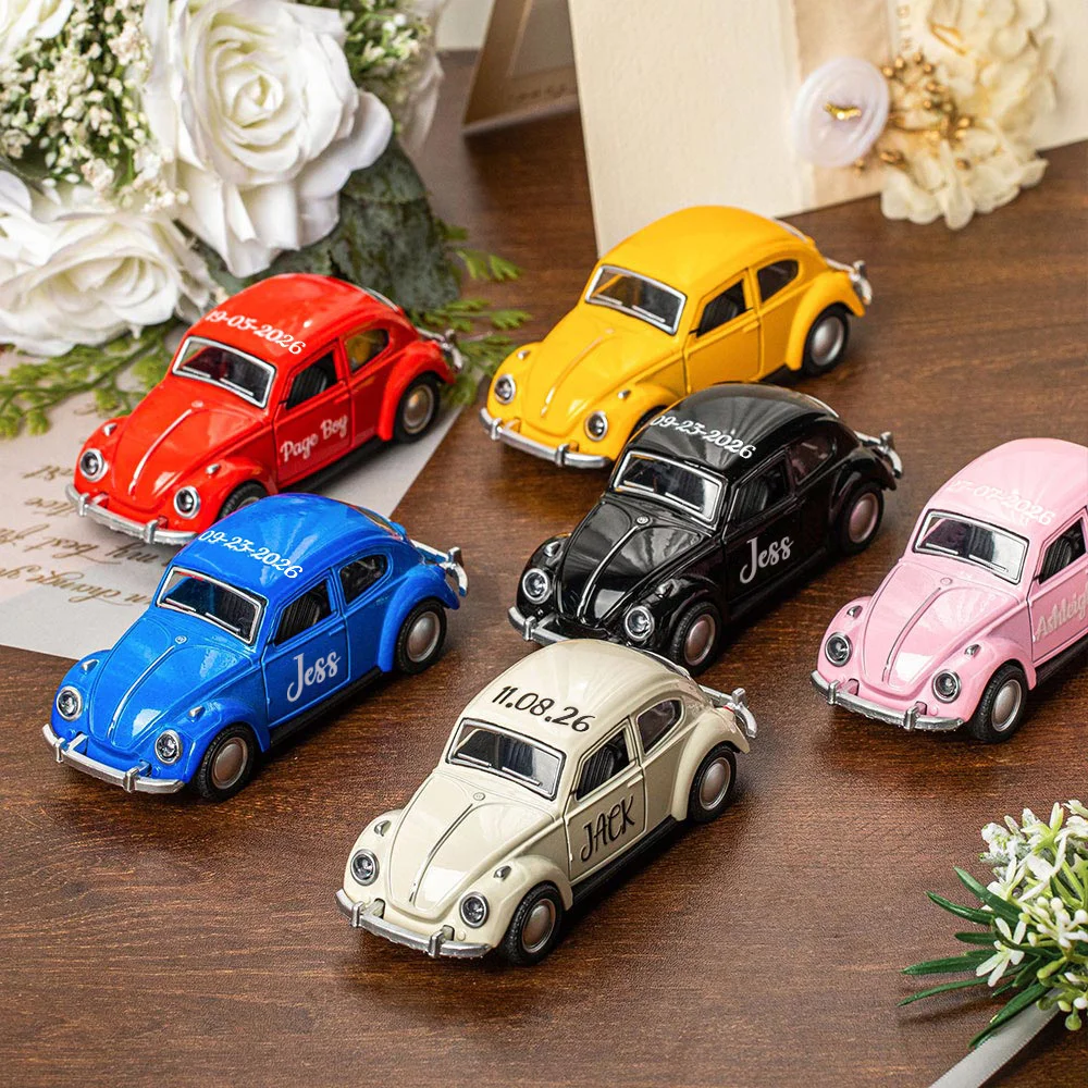 Custom Mini Beetle Wedding Toy Car