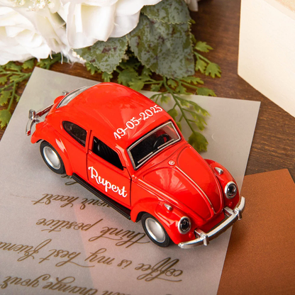 Custom Mini Beetle Wedding Toy Car