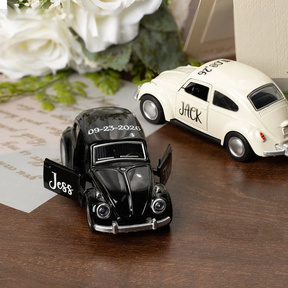Custom Mini Beetle Wedding Toy Car
