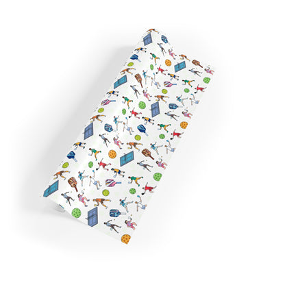 Pickleball Print Gift Wrapping Paper Roll