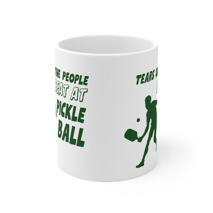 Funny Pickleball Player Tears Mug